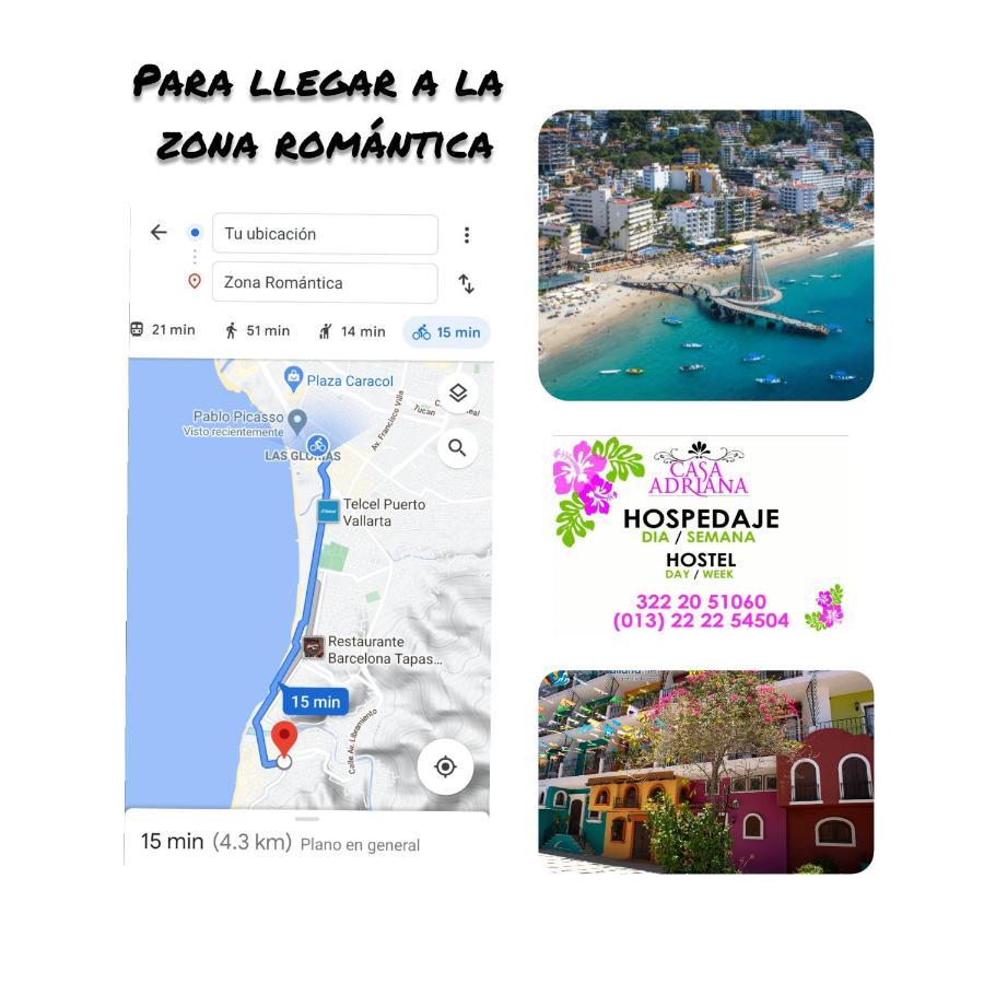Casa Adriana VIP Backpackers Vandrarhem Puerto Vallarta Exteriör bild