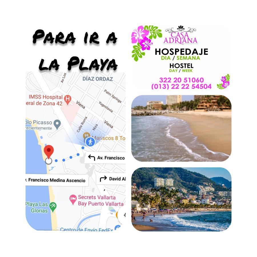 Casa Adriana VIP Backpackers Vandrarhem Puerto Vallarta Exteriör bild