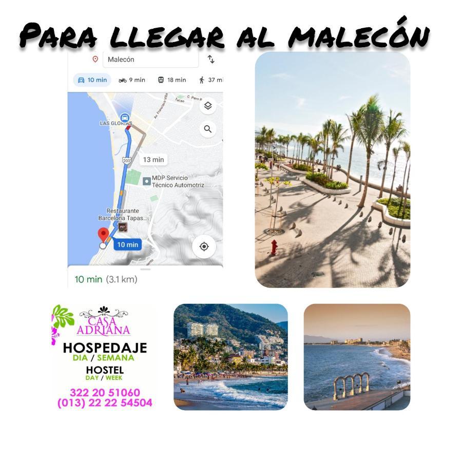 Casa Adriana VIP Backpackers Vandrarhem Puerto Vallarta Exteriör bild